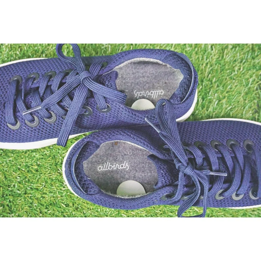 Allbird Navy Blue Sneakers - Men's Size 8